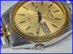 SEIKO 5 Oyster style watch 7009 3110 For Repair parts