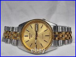 SEIKO 5 Oyster style watch 7009 3110 For Repair parts