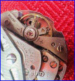 SEIKO 6139B Movement English/Spanish Rare Parts/Repair Untested