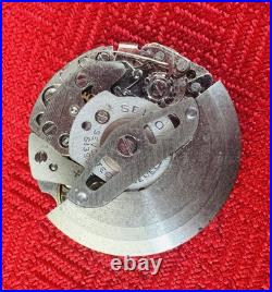 SEIKO 6139B Movement English/Spanish Rare Parts/Repair Untested
