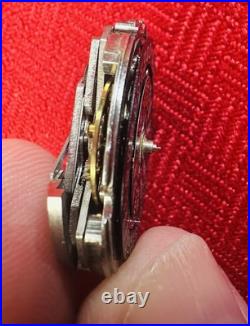 SEIKO 6139B Movement English/Spanish Rare Parts/Repair Untested