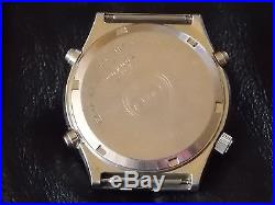 SEIKO 7a28-7010 Quartz chronograph Speedmaster NON WORKING PARTS OR REPAIR 1