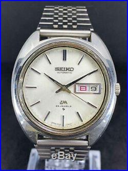 SEIKO LM LORD MATIC 23JEWELS 5606-7150 Self Winding FOR PARTS OR REPAIR