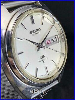 SEIKO LM LORD MATIC 23JEWELS 5606-7150 Self Winding FOR PARTS OR REPAIR