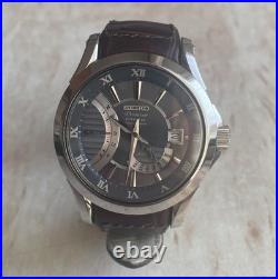 SEIKO Premier Kinetic Direct Drive 5D44-0AD0 men's Watch for repair or parts