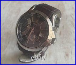 SEIKO Premier Kinetic Direct Drive 5D44-0AD0 men's Watch for repair or parts