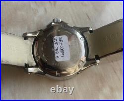 SEIKO Premier Kinetic Direct Drive 5D44-0AD0 men's Watch for repair or parts