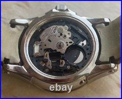 SEIKO Premier Kinetic Direct Drive 5D44-0AD0 men's Watch for repair or parts