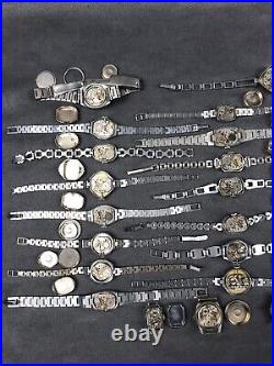 SET OF 37 USSR Vintage Wrist Mechanical Watch Zaria, Slava, Luch Repair/Parts? 6