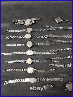 SET OF 37 USSR Vintage Wrist Mechanical Watch Zaria, Slava, Luch Repair/Parts? 6