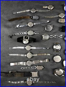 SET OF 46 USSR Vintage Wrist Mechanical Watch Zaria, Slava, Luch Repair/Parts? 16