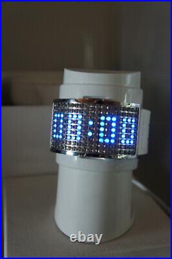 SWAROVSKI White Silver D Light Collectable Watch AS IS For Parts Or Repair