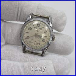 Scarce Tilius Vintage Triple Date Watch parts/repairs 17J Alstater Movmt Swiss