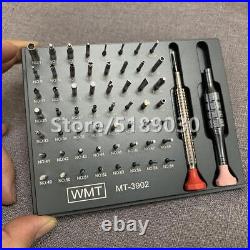 Screwdriver Set Assortment 56 Tips Steel Watch Repair Tool Parts For Watchmaker