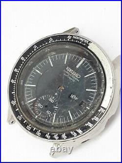 Seiko 6139-2006 Auto Chrono Men's Watch Day/date Collectors For Repair Or Parts