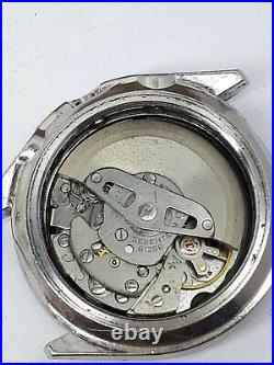 Seiko 6139-2006 Auto Chrono Men's Watch Day/date Collectors For Repair Or Parts