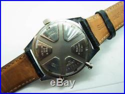 Seiko 8M37-6000 Stainless Steel Yacht Timer Mens Watch Authentic Repair or Parts