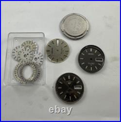 Seiko Bell-Matic Alarm Watch Parts Lot Movement Components & Repair Donor Set