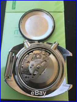 Seiko Chronograph Pogue 6139-6009 70M dial -Ticking- parts or repair Rare $1 NR