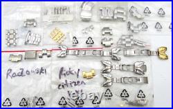 Seiko & Citizen Stainless Steel Bracelet Links Parts For Repair Lot W64