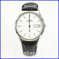 Seiko Grand Quartz 4843-8110 Vintage Day Date Watch For Parts Repair Japan