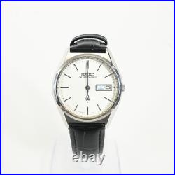 Seiko Grand Quartz 4843-8110 Vintage Day Date Watch For Parts Repair Japan