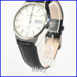 Seiko Grand Quartz 4843-8110 Vintage Day Date Watch For Parts Repair Japan