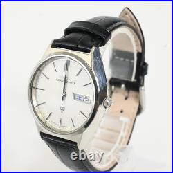 Seiko Grand Quartz 4843-8110 Vintage Day Date Watch For Parts Repair Japan