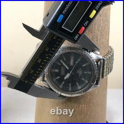 Seiko Men 7546-6029 Dress Silver Expansion Quartz For Watch Parts Or Repair Only