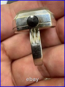 Seiko Ring Watch 17 Jewels Octagonal Case Vintage Parts Repair