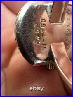 Seiko Ring Watch 17 Jewels Octagonal Case Vintage Parts Repair