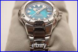 Seiko SBCM009 8F35-0030 Perpetual Calendar 200m Quartz Blue Dial Parts or Repair