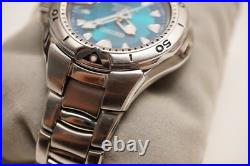 Seiko SBCM009 8F35-0030 Perpetual Calendar 200m Quartz Blue Dial Parts or Repair