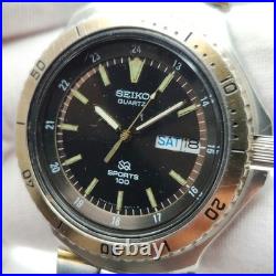 Seiko SQ Sports 100 Mens Vintage Two-Tone Quartz Watch 8123-6040 PARTS/ REPAIR Seiko SQ Sports 100 Mens Vintage Two-Tone Quartz Watch 8123-6040 PARTS/ REPAIR