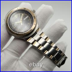Seiko SQ Sports 100 Mens Vintage Two-Tone Quartz Watch 8123-6040 PARTS/ REPAIR Seiko SQ Sports 100 Mens Vintage Two-Tone Quartz Watch 8123-6040 PARTS/ REPAIR