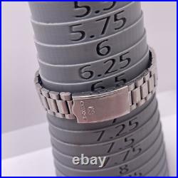 Seiko Sports SQ 150 Blue Quart Watch For Parts Repair Mens Silver Watch