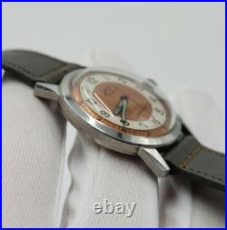 Selza Men's Vintage Silver Tone Swiss Made Mechanical Watch FOR PARTS / REPAIR