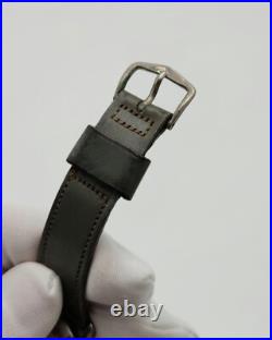 Selza Men's Vintage Silver Tone Swiss Made Mechanical Watch FOR PARTS / REPAIR