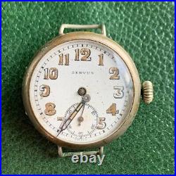 Servus Swiss Trench WWI Wire Lugs Wristwatch PARTS / REPAIR