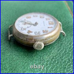 Servus Swiss Trench WWI Wire Lugs Wristwatch PARTS / REPAIR