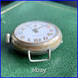 Servus Swiss Trench WWI Wire Lugs Wristwatch PARTS / REPAIR