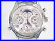 Shellman Classic 6770 Moon Phase Silver Dial Men’s Quartz Watch Parts or Repair