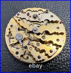 Skeleton Pocket Watch Movement Parts or Repair