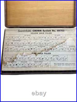 Swartchild & Company Box Watchmaker Repair Watch Parts Swiss Parts Glass Vials Swartchild & Company Box Watchmaker Repair Watch Parts Swiss Parts Glass Vials