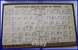 Swartchild & Company Gold-filled Watch Crowns & Stems Watch Parts For Repair P&r Swartchild & Company Gold-filled Watch Crowns & Stems Watch Parts For Repair P&r