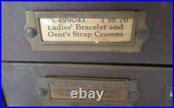 Swartchild & Company Gold-filled Watch Crowns & Stems Watch Parts For Repair P&r Swartchild & Company Gold-filled Watch Crowns & Stems Watch Parts For Repair P&r