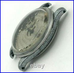 Swiss LONGINES 12L LXW 1940s 268N Movement PARTS Wristwatch Case REPAIRING Rare