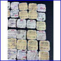 Swiss Watch Parts Lot Vintage Balance Staffs Stems ETA AS FHF Repair Kit 100+pc
