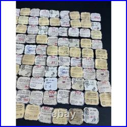 Swiss Watch Parts Lot Vintage Balance Staffs Stems ETA AS FHF Repair Kit 100+pc