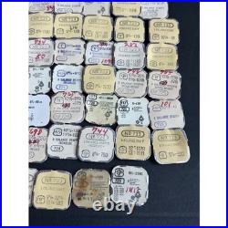 Swiss Watch Parts Lot Vintage Balance Staffs Stems ETA AS FHF Repair Kit 100+pc